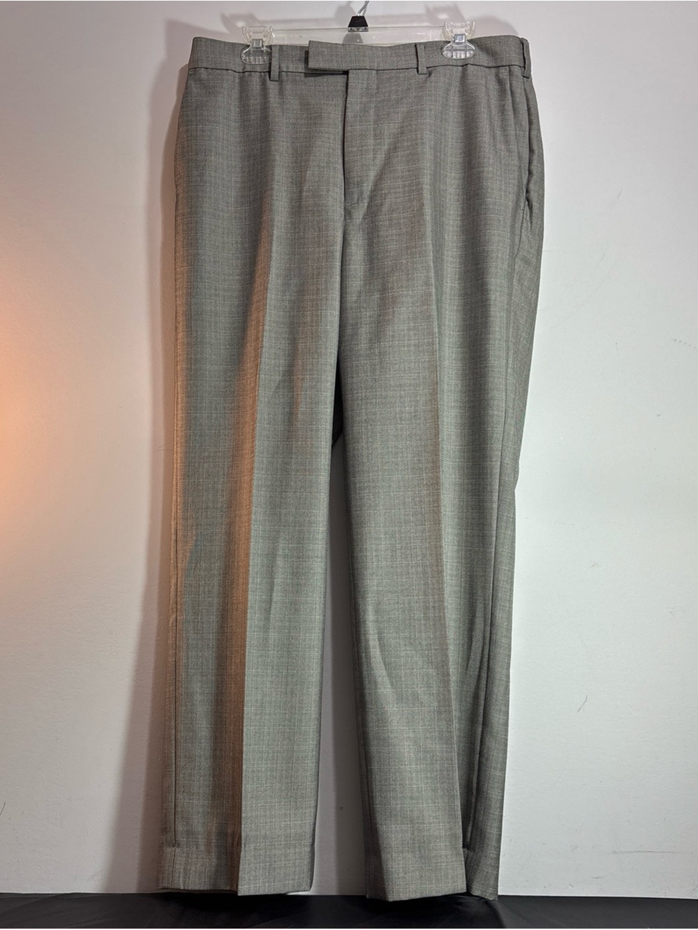 Savage Men's Classic Dress Pants - Gray 34X29. J-100